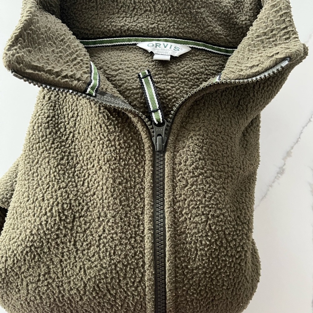 Orvis Forest Green Sherpa Jacket